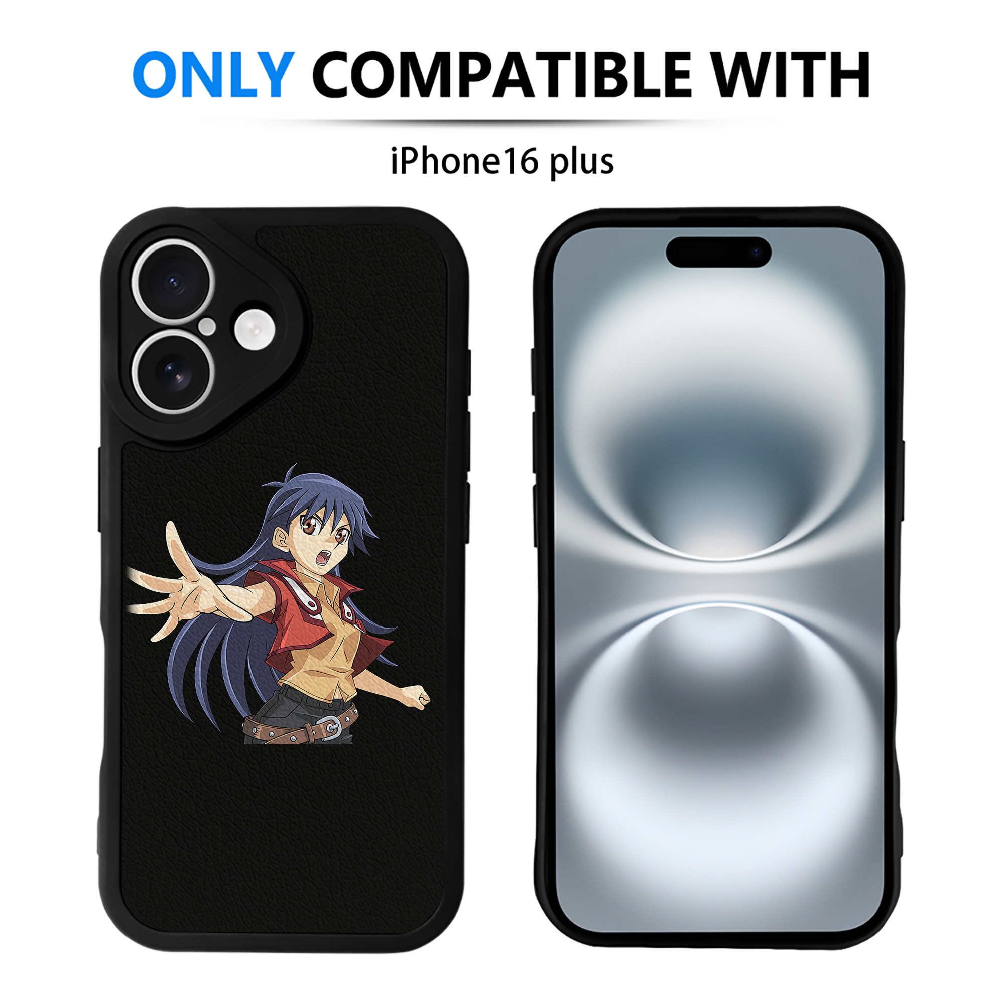 遊☆戯☆王 Yu-Gi-Oh! 【iPhone 16シリーズ対応】シリコンスマホケース（レザー調） 材質：シリコン
